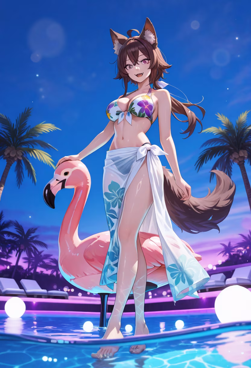 Nothing beats the warmth of the sun and a perfect summer day by the water! Who wants to come take a dip with me? ☀️🌊 #summerday #poolside #summervibes #vacationmode #sunshine #blueskies #aesthetic #summertime #goodvibes #happymoments #poolparty #funinthesun
