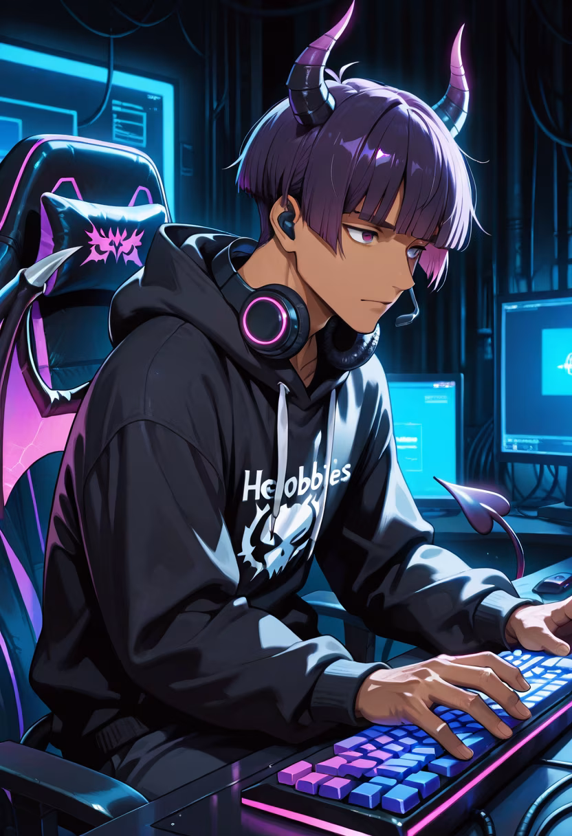 Late night grind... don't bother me unless you're bringing snacks. 🎮🔥 #gaming #pcsetup #gamerlife #nightowl #rgb #battlestation #streamer #gamingpc #keyboard #headphones #setupgoals #vibes