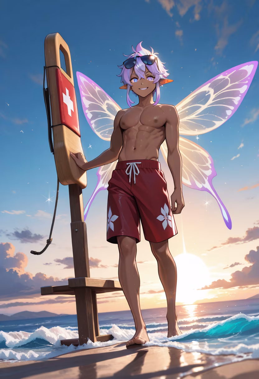 Nothing beats the summer heat like a day at the beach! Who wants to join me for a swim? ☀️🌊 #summer #beachday #funinthesun #oceanbreeze #summervibes #vacationmode #lifeisgood #beachboy #sunshine #chillvibes #adventure #summertime