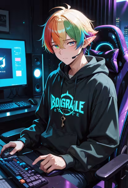 Finally finished my setup, time for a long night of grinding. What are you guys playing tonight? #gaming #gamerlife #pcsetup #rgb #gamingsetup #battlestation #streamer #tech #cozyvibes #gamerboy #nightshift #gamingcommunity