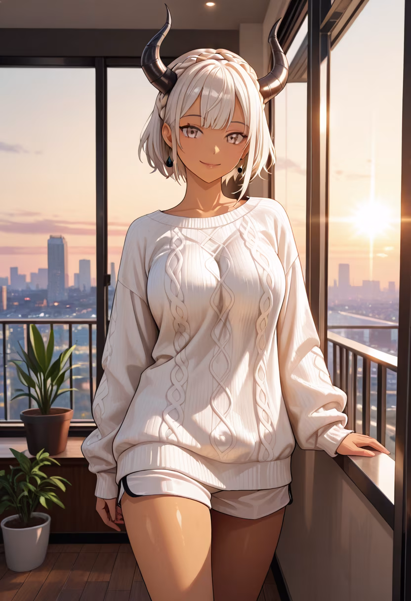 Rise and shine! The morning light hits just right today. Who else needs a coffee before facing the world? ☕☀️ #morningvibes #butfirstcoffee #goodmorning #messyhair #balconyview #sunlight #earlybird #freshair #newday #cozyvibes #happythursday #morningroutine