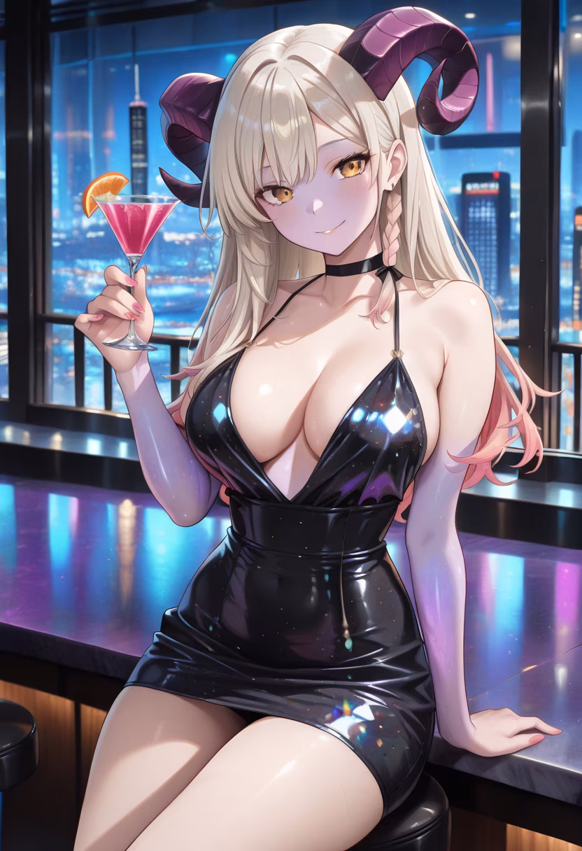 City lights and neon nights! Who’s grabbing drinks with me tonight? 🍸✨ #nightout #cityvibes #cocktailhour #neonlights #partytime #glam #weekendmood #cheers #nightlife #fashion #miku