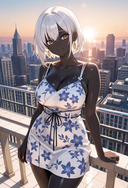 Golden hour glow is my favorite kind of filter. ✨ Captured the perfect moment on the rooftop tonight! Hope your evening is just as magical. #goldenhour #rooftopviews #sunsetvibes #cityskyline #aesthetic #ootd #glowing #vibes #happiness #influencerlife #akari