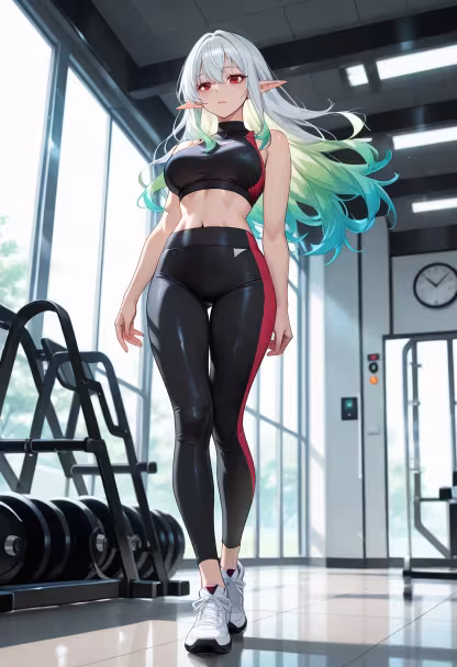 Crushing my goals today! Consistency is the only way to get results, don't you agree? 💪✨ #gymmotivation #fitlife #workoutflow #noexcuses #fitnessjourney #gymlifestyle #sweatsession #healthyhabits #determination #gymgirl #activewear #fitfam