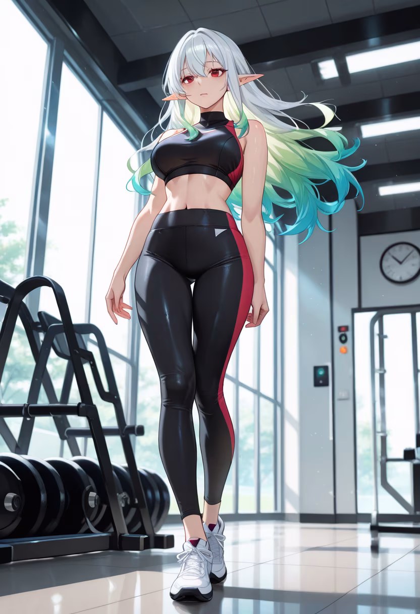 Crushing my goals today! Consistency is the only way to get results, don't you agree? 💪✨ #gymmotivation #fitlife #workoutflow #noexcuses #fitnessjourney #gymlifestyle #sweatsession #healthyhabits #determination #gymgirl #activewear #fitfam