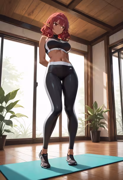 Finally finished my morning workout, feeling so much stronger! 🧘‍♀️ Hope everyone has a productive day. #gymlife #fitnessjourney #morningvibes #workoutroutine #stretching #fitspo #healthylifestyle #wellness #mindfulness #consistency #gymmotivation #yogapractice