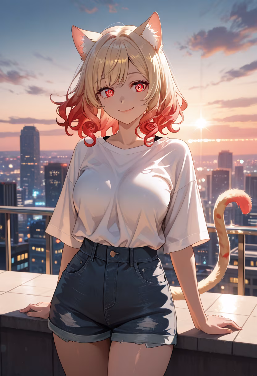 Soaking up the last bits of golden hour! There is nothing like a rooftop sunset to reset the mood. ✨🌇 #goldenhour #rooftopvibes #sunsetchaser #cityview #goodvibesonly #aesthetic #goldenhourlight #glow #ootd #fashion #vibes #happymoments