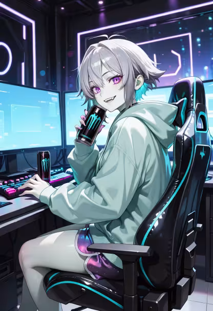 Late night gaming session unlocked! 🎮 Who else is pulling an all-nighter with me? Let's win! #gamergirl #pcsetup #gaminglife #rgb #twitchstreamer #cozygaming #latehights #gamersetup #gamer #chillvibes #gamerlife #gamingcommunity
