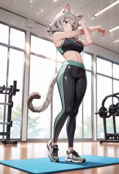 Pushed myself to the limit at the gym today! 💦 Feeling so energized, what are your workout goals this week? #fitness #gymlife #workoutmotivation #healthylifestyle #sweatlife #fitfam #gains #gymgirl #exercise #personaltraining #fitnessjourney #motivation