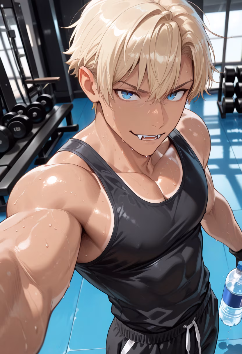 Finally done with today's session. Don't look at me like that, it's just regular training. #gymlife #grind #workout #fitfam #gains #mensfitness #motivation #training #gymselfie #muscle #healthylifestyle #nopainnogain