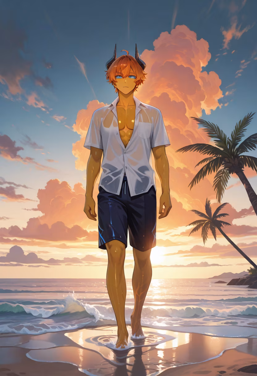 Chasing the last light of the day. Nowhere I'd rather be than watching the sunset with you by my side. #sunsetvibes #beachday #goldenhour #travelgram #seaside #oceanbreeze #paradise #vacationmode #wanderlust #sunsetlover #riku #peaceful