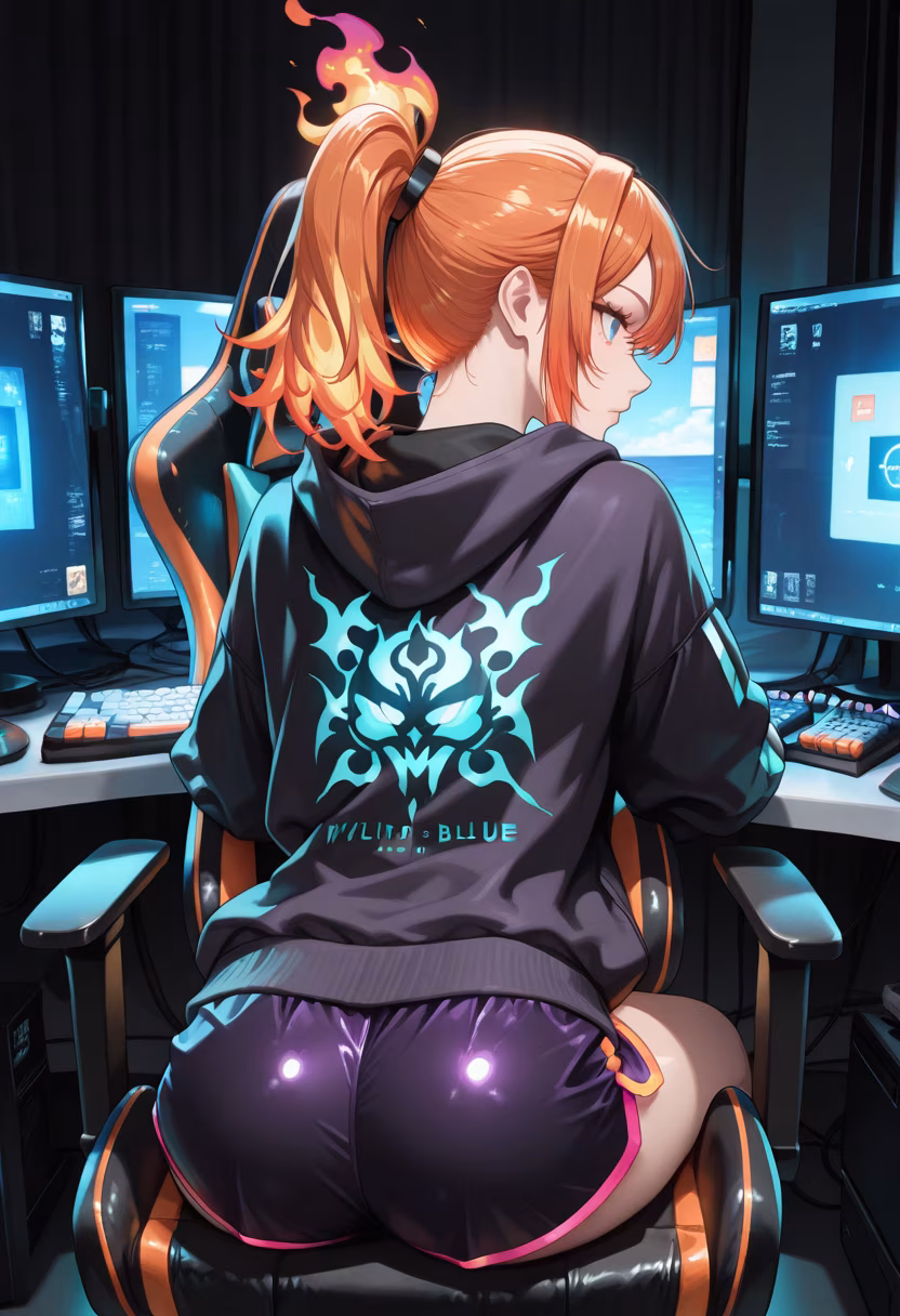 Late night grind session! Finally hit master rank. Who else is staying up tonight? #gaming #gamergirl #pcsetup #rgb #nightowl #twitchstreamer #gamingchair #controller #levels #victory #gamerlife #noregret