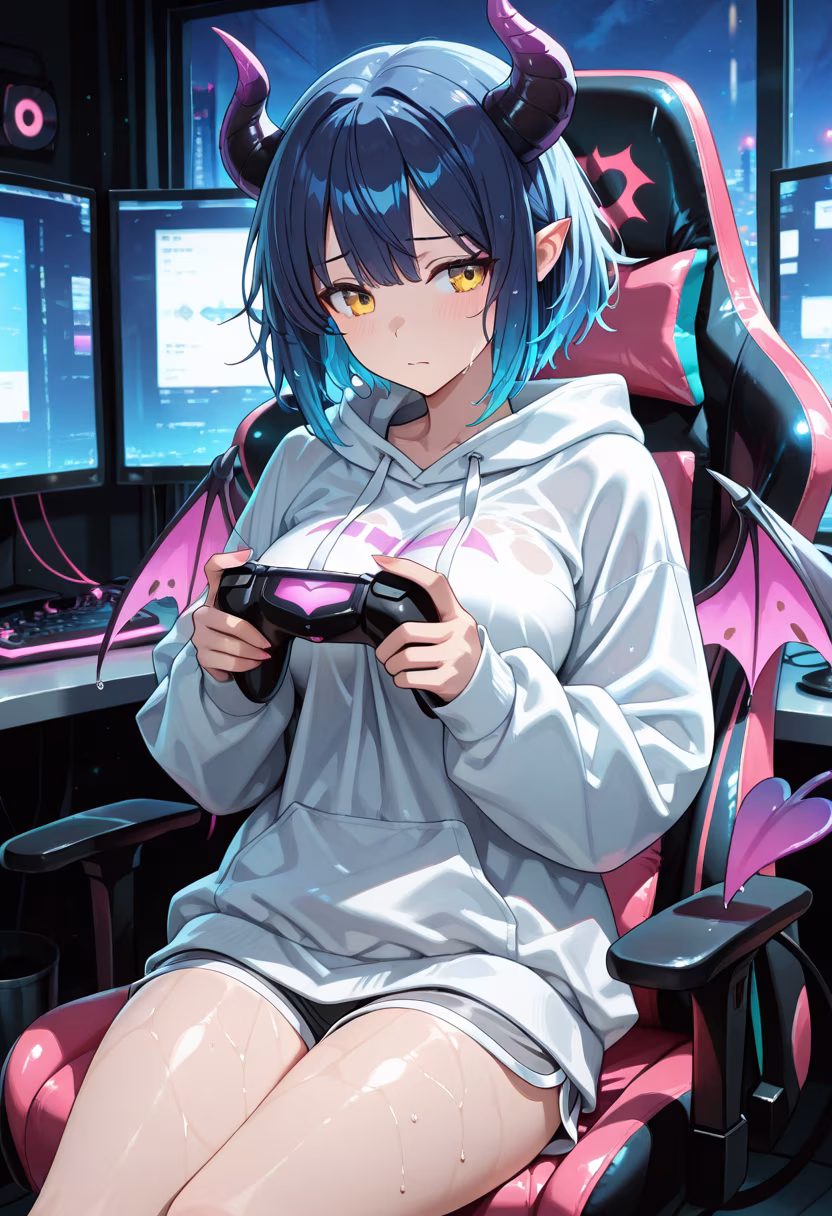 Finally finished my setup, it’s so cozy in here! Who wants to hop on a round with me tonight? 🎮✨ #gaminglife #pcsetup #rgb #gamergirl #cozyvibes #nightowl #setupgoals #battlestation #gamer #gamingcommunity #chill #onlinegaming