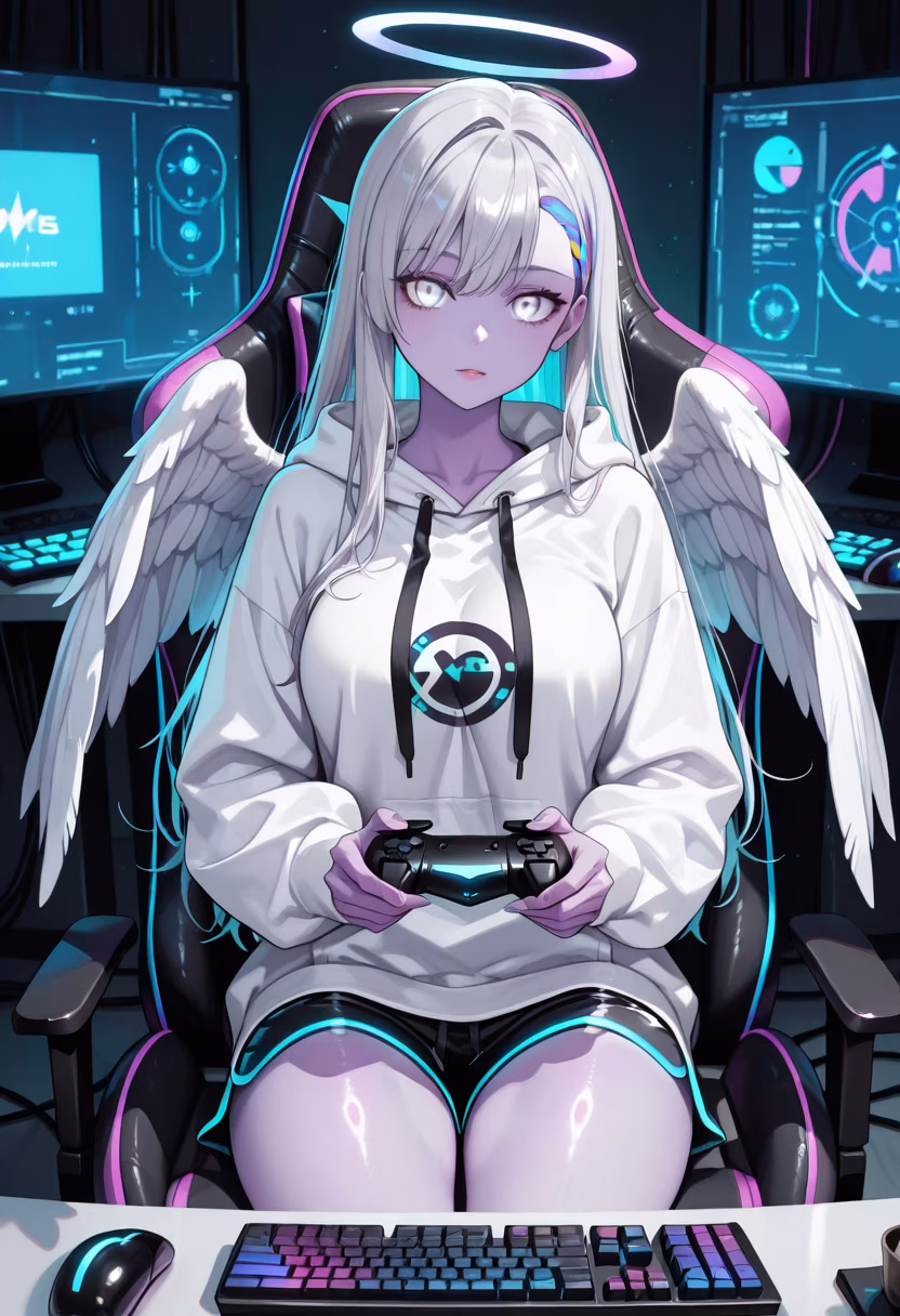 Finally finished my setup, time to grind some ranks! Who wants to join my lobby tonight? 🎮✨ #gaming #pcsetup #rgb #gamergirl #setupgoals #battlestation #streamerlife #gamingcommunity #nightmode #cozygaming #controllerlife #playstation
