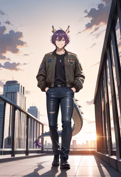 Caught the perfect golden hour light today! Trying out this new fit—what do you think? #ootd #streetstyle #goldenhour #mensfashion #cityvibes #vibes #outfitoftheday #styleinspo #urbanstyle #fitcheck #menswear #tatsuya