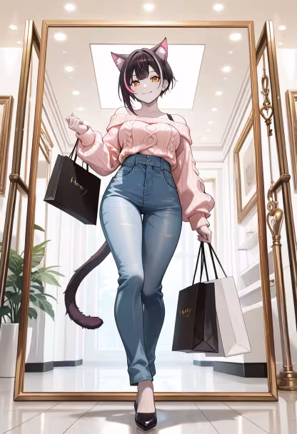 Finally found the perfect fit for the weekend! Shopping therapy is the best kind of therapy, don't you think? ✨🛍️ #shoppingday #retailtherapy #newfit #fashiongram #weekendvibes #malllife #ootd #styleinspo #happydays #treatyourself #shoppinghaul #windowshopping
