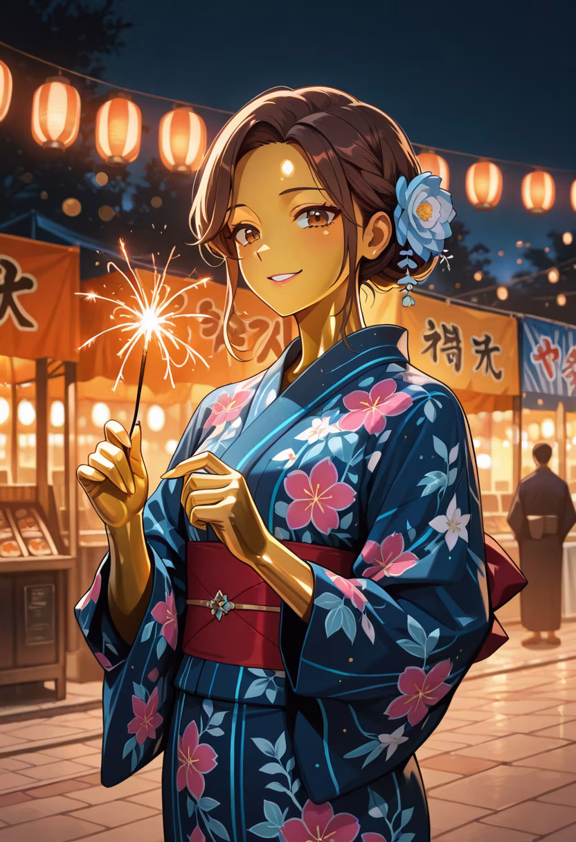 Nothing beats the warmth of a festival night under the fireworks! 🎆 Wishing you were here with me. #summernights #festivalvibes #fireworks #datenight #memories #summer2024 #festivalseason #nightout #aesthetic #ootd #summerstyle #vibes