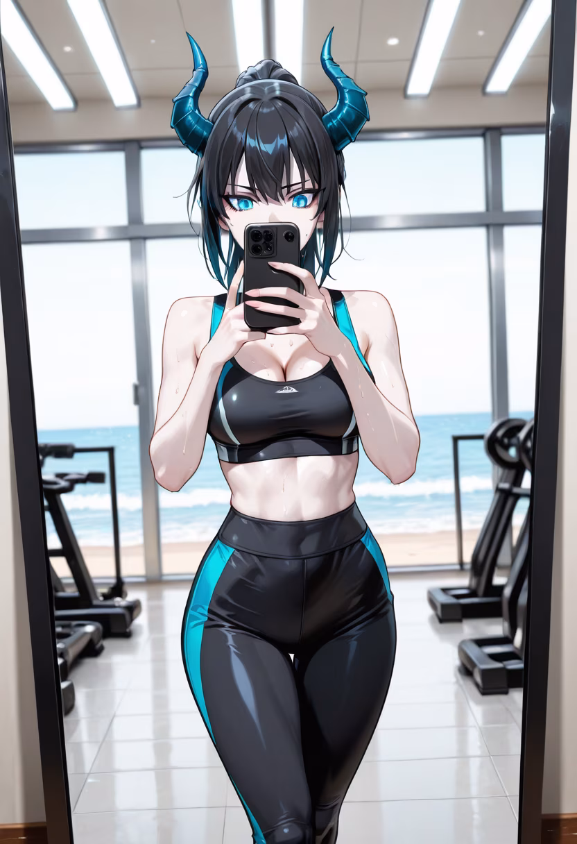 Don't think this means I'm actually trying to impress you or anything, idiot. Just staying in shape! 💪✨ #gymlife #fitnessjourney #workoutmotivation #gains #gymrat #fitfam #healthylifestyle #gymgirl #noexcuses #beastmode #gettingstronger #fitnessgoals