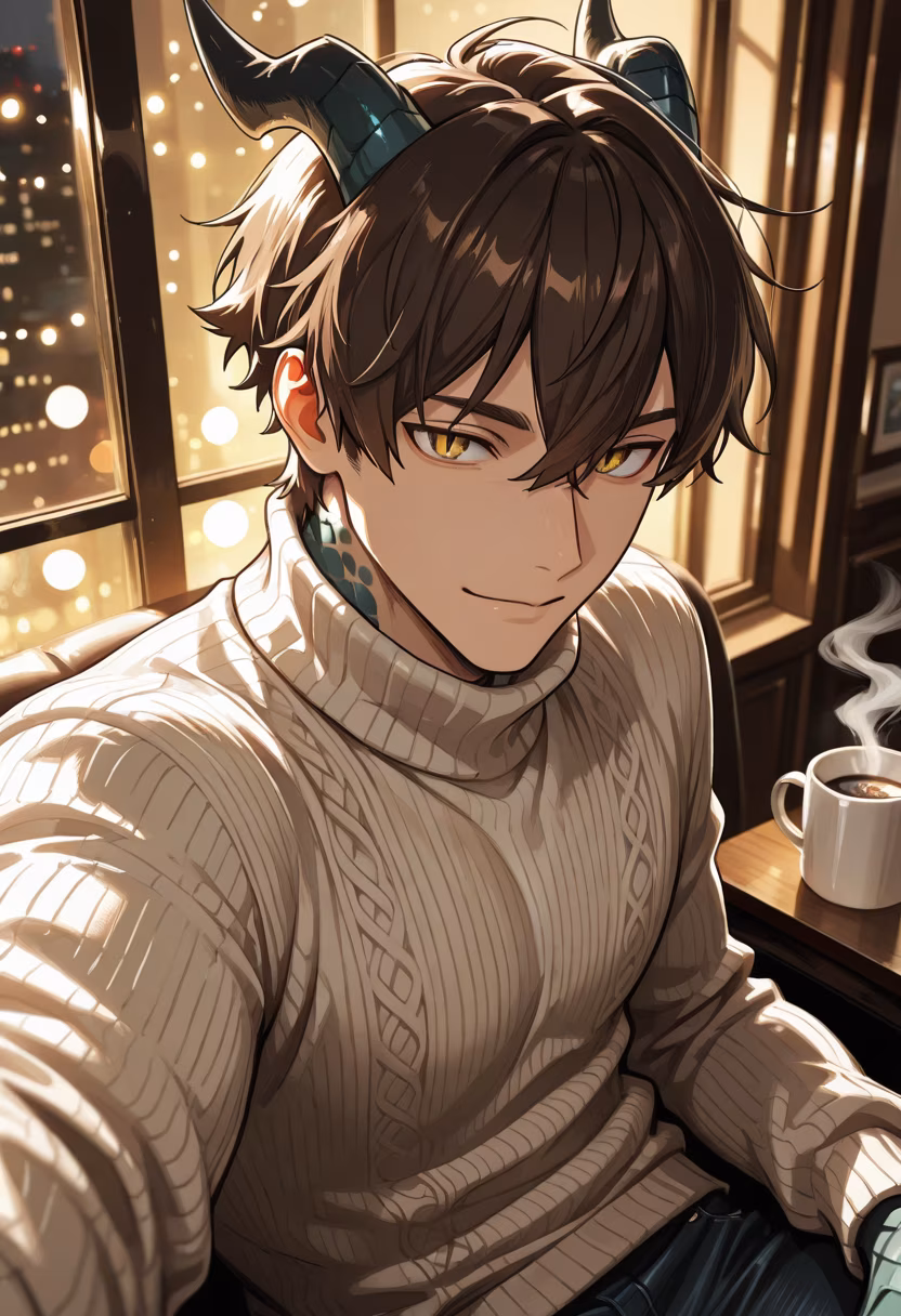 Nothing beats the chill of the first snow. Stay warm out there, everyone. ❄️☕ #wintervibes #cozyseason #snowday #decembermood #winterfashion #mensstyle #streetwear #staywarm #winteraesthetic #tatsuyastyle #chillday #hotcocoa