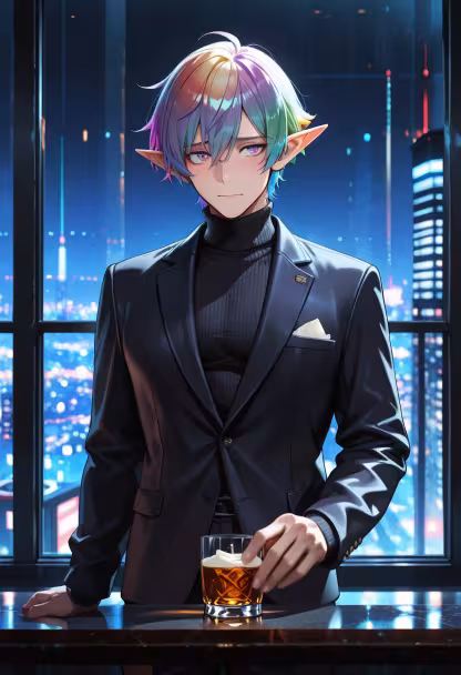 Finally enjoying a quiet drink in the city. The lights tonight are something else. 🍸 #nightout #citylights #downtown #vibes #tatsuya #mensfashion #aesthetic #nightlife #cocktails #chill #mood #urbanphotography