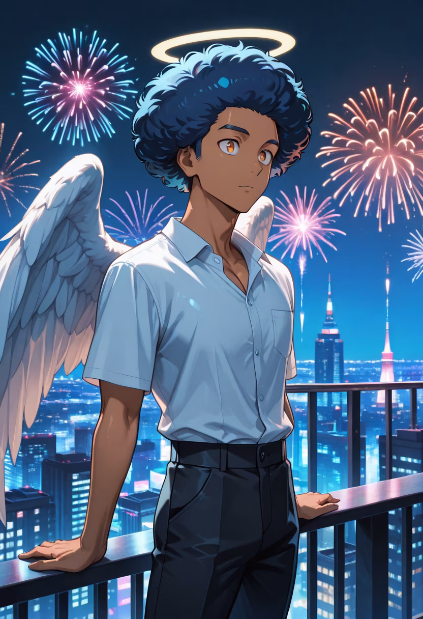 The fireworks were okay, I guess. At least the night air is cooling down. #summernights #fireworks #festivalvibes #tokyonights #nightout #mood #citylights #summer2024 #relaxing #minimalist #aesthetic #summerfashion