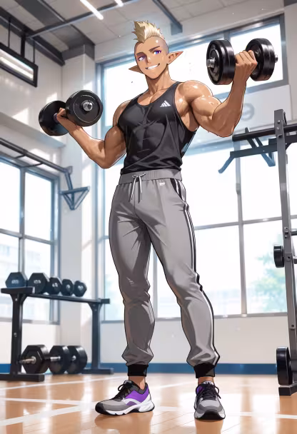 Crushing these goals today! Nothing beats the feeling of a heavy lift to start the morning off right. Keep pushing, guys! #gymlife #fitnessjourney #gains #workoutmotivation #mensfitness #fitlifestyle #morninggrind #gymrat #healthyliving #determination #nopainnogain #trainhard