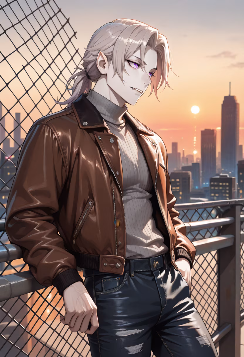 Managed to catch the last bit of light on the roof today. Don't look at me like that, it's just a view. 🌆✨ #GoldenHour #RooftopVibes #SunsetLover #CitySkyline #QuietMoments #GoldenHourPhotography #UrbanStyle #ViewFromAbove #ReflectiveMood #EveningChill #MensStreetwear #VibeCheck
