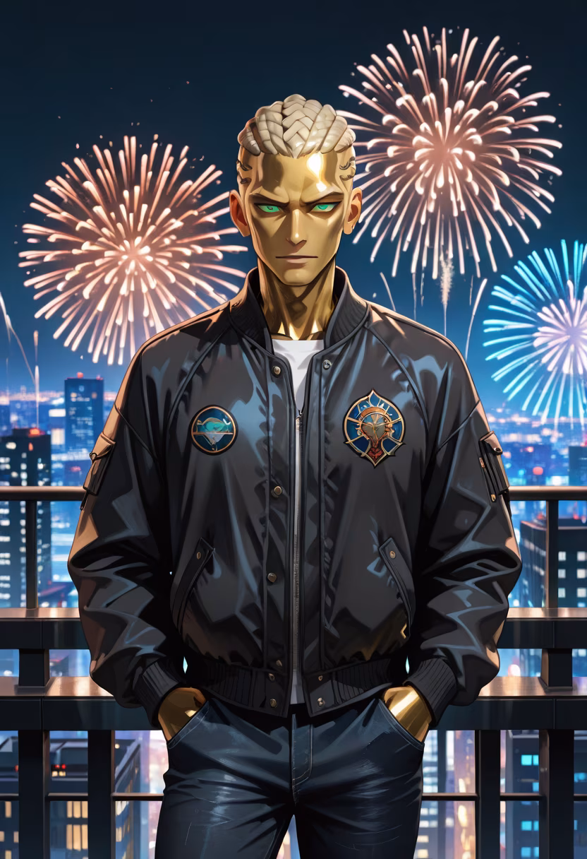Finally got a break to catch the fireworks, not that I care about the crowd. Hope you guys are enjoying the summer nights. #summerfestival #fireworks #nightview #kaito #citylights #augustvibes #summertime #festivalseason #aesthetic #mensfashion #notposing