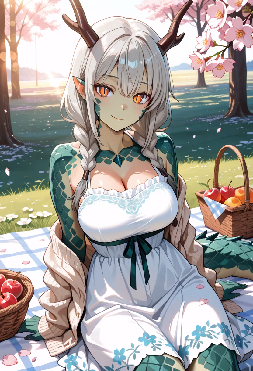 Nothing beats the warmth of the sun and some sweet treats! 🌸 Hope you all are having the most amazing day ever, sending love to everyone! #springvibes #cherryblossom #pinkaesthetic #picnicday #sakuraseason #sunshine #blessed #lifeisgood #animegirl #positivevibes #happyday