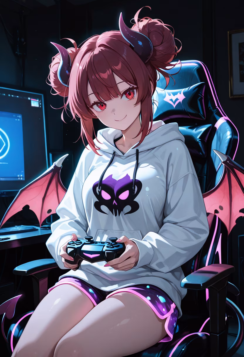 Leveling up all night long! Who wants to join my lobby? 🎮✨ #gaminglife #gamergirl #pcsetup #rgb #nightowl #gamer #battlestation #setupinspiration #gamingcommunity #cozygaming #streamerlife #controller
