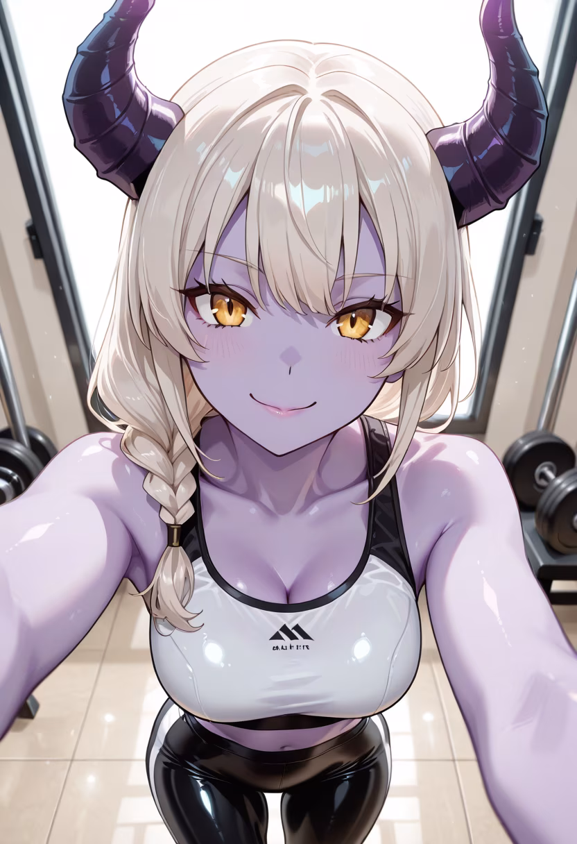 Crushed today's workout! Time to get those gains. 💪✨ #fitnessjourney #gymmotivation #postworkout #gymlife #fitfam #healthylifestyle #workoutdone #sweatyselfie #gains #gymrat #motivationmonday #fitnessgoals