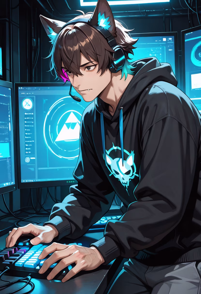 Late night grinding! Finally hit top rank on this match. Who else is playing tonight? 🎮✨ #gamer #gaminglife #pcsetup #rgb #late-night-gaming #controller #streamer #gamingcommunity #rankup #keyboard #headset #setupgoals