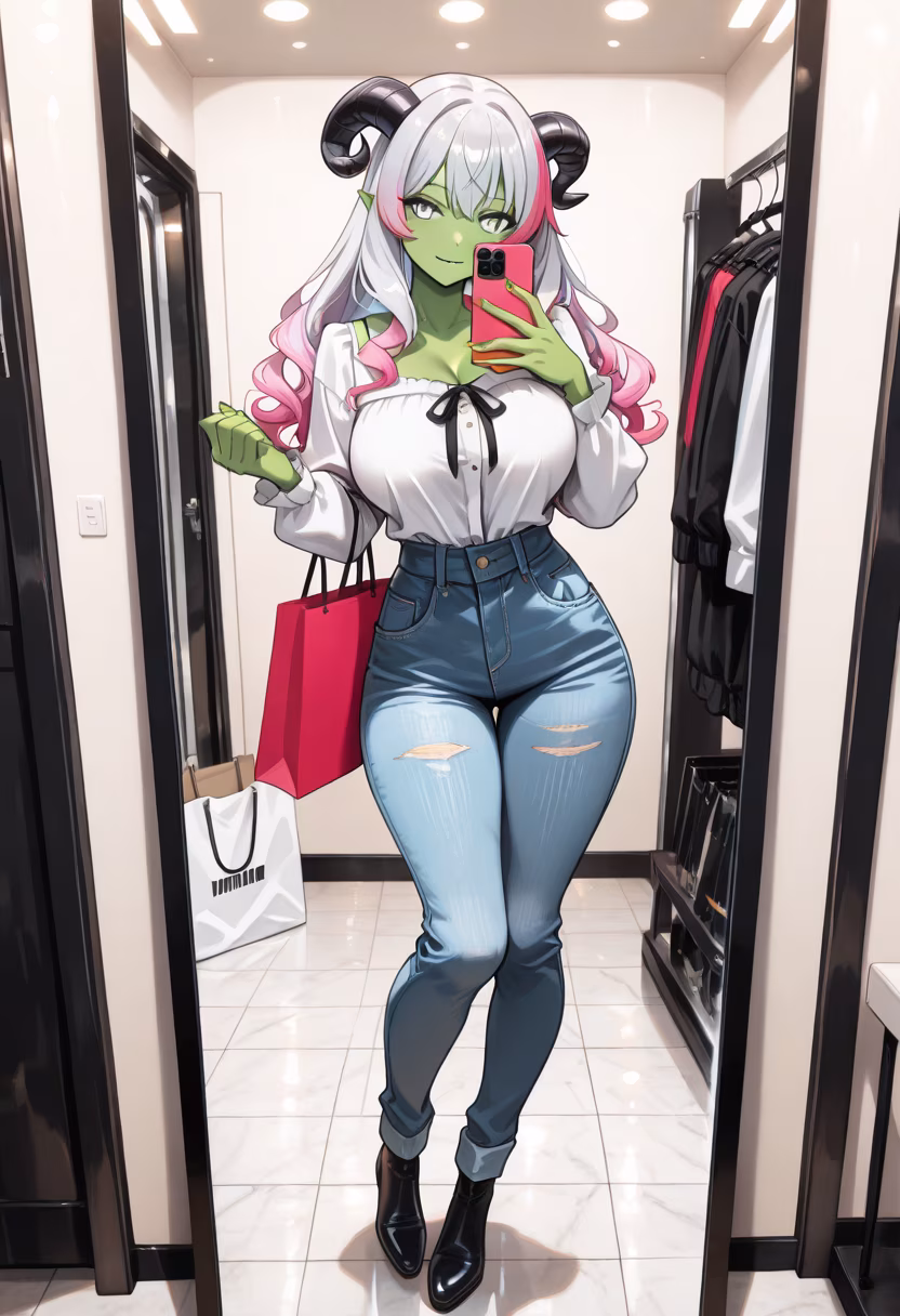 Finally found the perfect fit for the weekend! Shopping therapy is the best kind of therapy, don't you agree? 🛍️✨ #ootd #shoppinghaul #retailtherapy #newfit #fashiongram #instastyle #weekendvibes #shoppingday #lookbook #styleinspo #fitcheck #treatyourself
