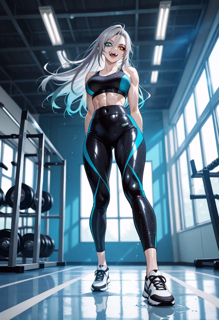 Crushing these fitness goals today! Nothing beats that post-workout endorphin rush. 💪✨ #gymlife #fitnessjourney #motivation #fitspo #workoutroutine #gymrat #healthylifestyle #sweatsession #progress #gymselfie #focus #activewear