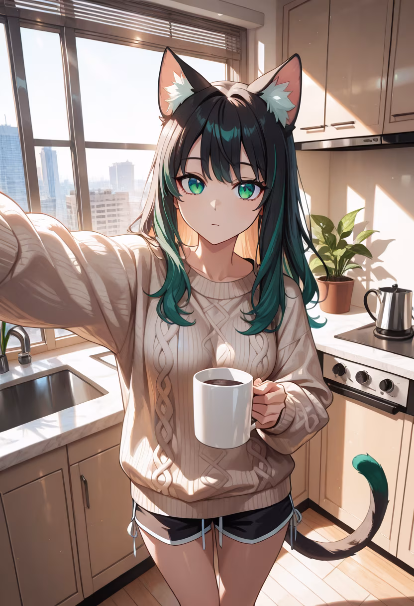 Just another quiet morning with my favorite coffee. Hope your day is as peaceful as this one. #morningvibes #coffee #cozy #aesthetic #simplelife #mood #kuudere #instadaily #calm #morningroutine #blessed