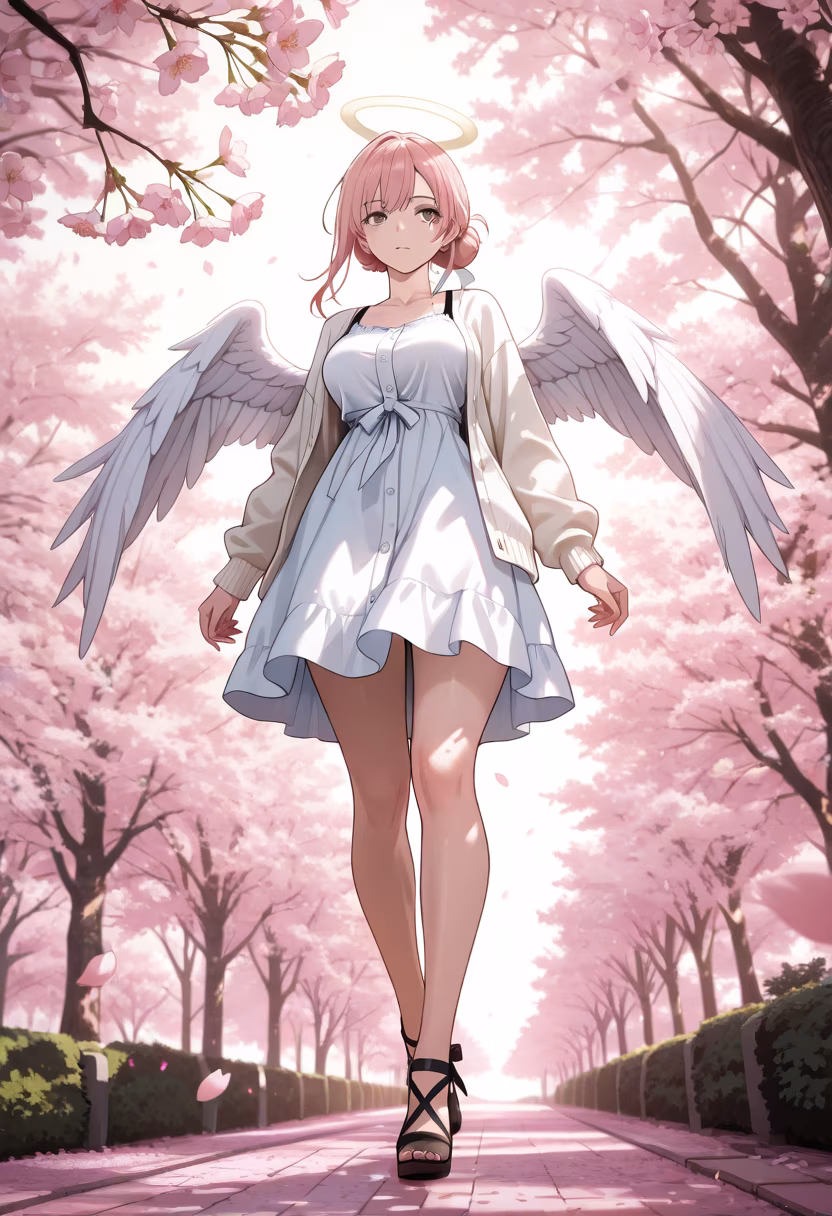 Finally got to see the cherry blossoms before they all fell! Don't get the wrong idea, I only came here for the photos. πΈβ¨ #sakuraseason #springvibes #hanami #cherryblossom #pinkaesthetic #picnicday #springfashion #influencerstyle #tsundere #blossoms #dayout #photography
