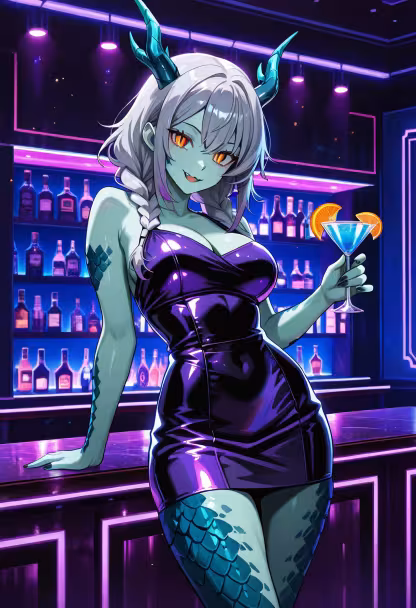 City lights and neon nights! Having the best time tonight. 🍸✨ Who wants to join me? #nightout #cityvibes #cocktailhour #ootn #cheers #weekendmood #neonlights #partyvibes #sakura #nightlife #glam #vibing
