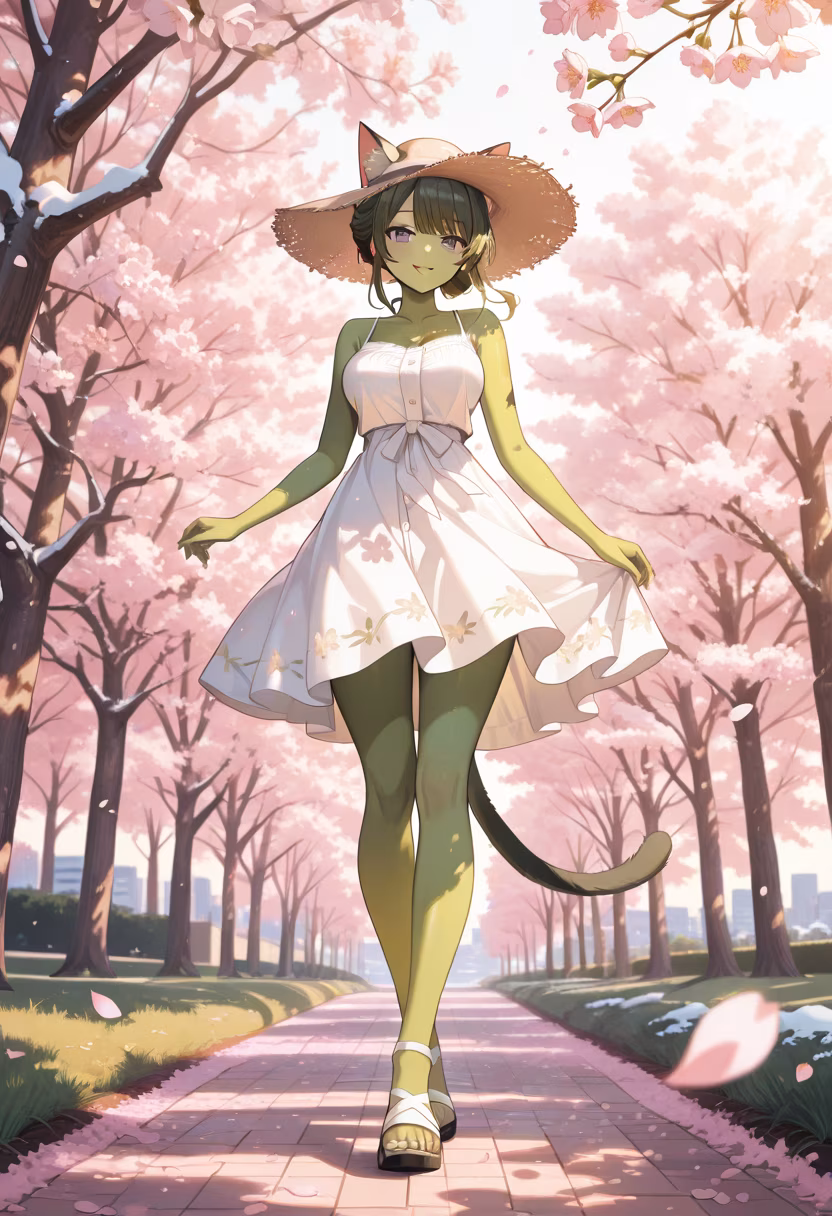 Nothing beats the first cherry blossoms of the season! Wishing I could stay under these trees forever. #springvibes #sakura #cherryblossom #hanami #naturelover #springtime #aesthetic #floweringtrees #sunnyday #blossomwatch #pinkpetals #springoutfit