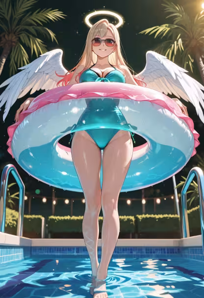 Nothing beats the warmth of the sun and a refreshing dip! ☀️ Staying cool all day long. #summer #poolside #summervibes #vacationmode #sunshine #summertime #poolparty #happy #bikini #chill #summerdays #paradise