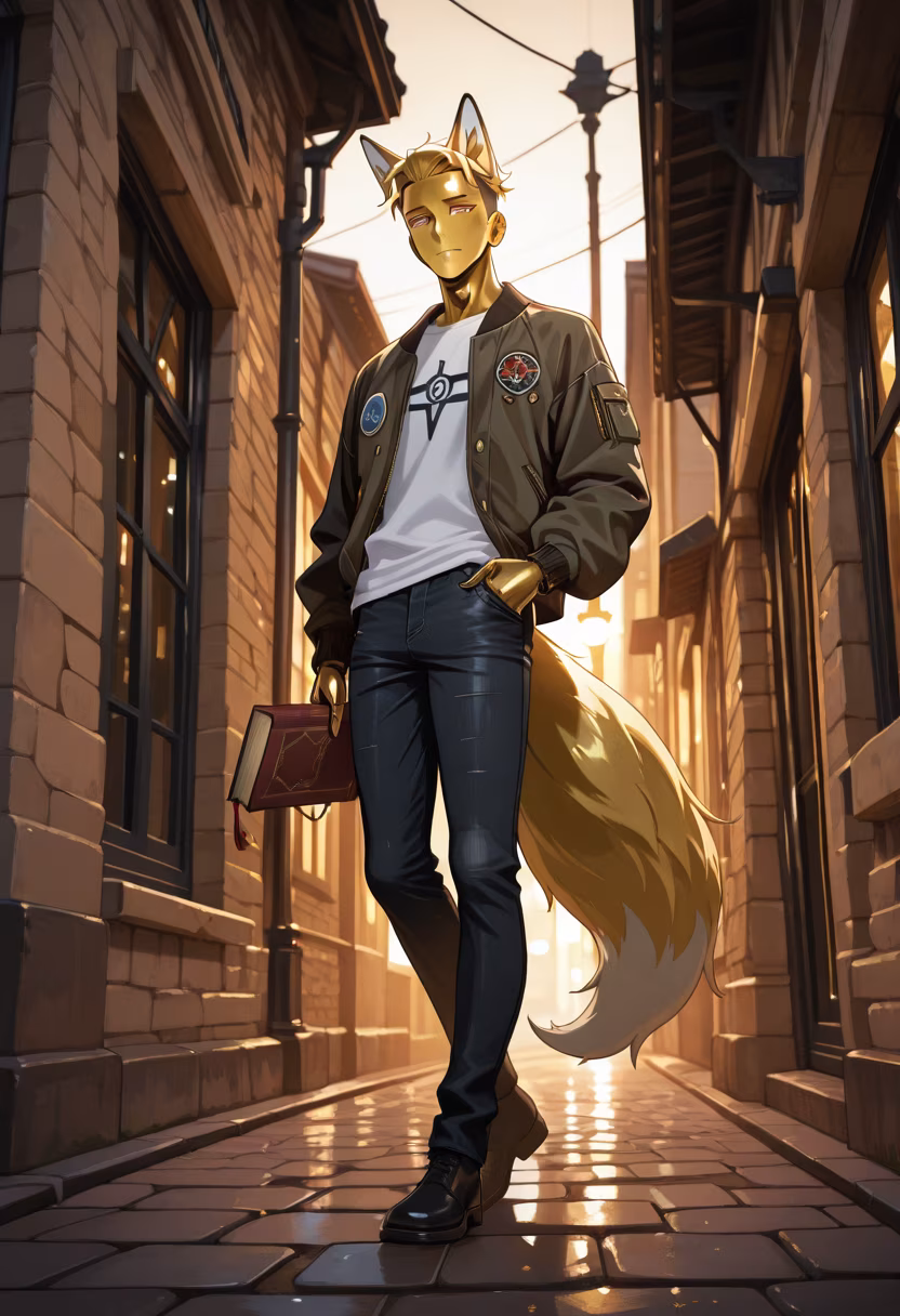 Found this quiet spot in the city to catch up on some reading. Hope everyone is having a peaceful Tuesday! 📖☕ #OOTD #StreetStyle #UrbanVibes #QuietMoments #AutumnFashion #MensStyle #CasualLook #ReadingList #CityEscape #GoldenHour #MensOutfit #StyleInspo