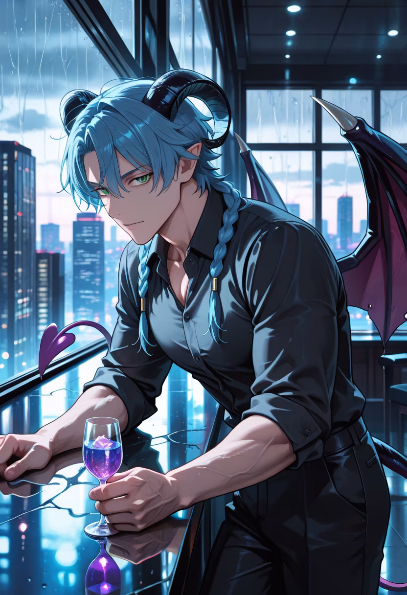 The city looks better when I'm watching you from the shadows. 🍸 Don't try to run, I'll find you anyway. #nightout #citylights #vibes #mood #darkaesthetic #yandere #nightlife #urbanstyle #drinks #nightphotography #clubbing #mysterious