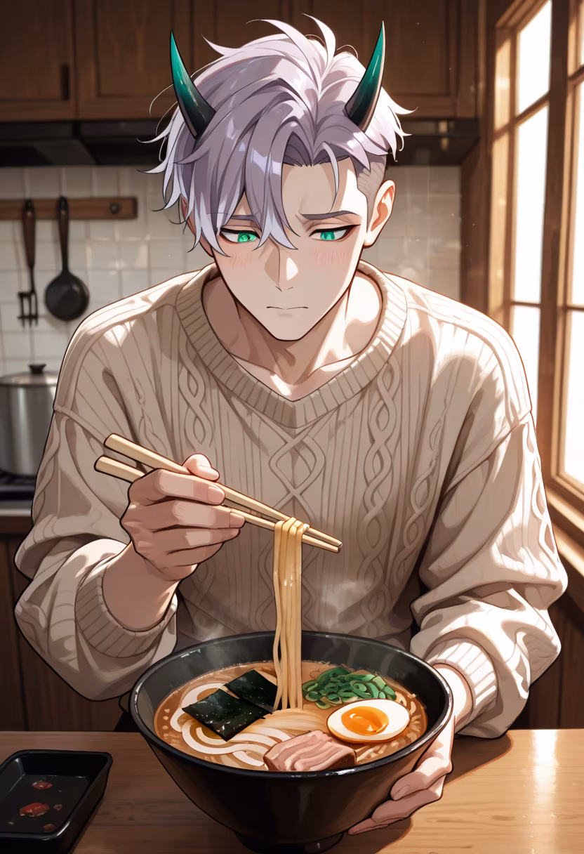 Finally tried my hand at making ramen from scratch tonight! It's not perfect, but it's comforting. 🍜✨ Hope you all have a relaxing evening. #ramen #homecooking #comfortfood #chefmode #dandere #cookinggram #dinnerideas #foodstagram #culinaryadventure #kitchenlife #warmth #homemade