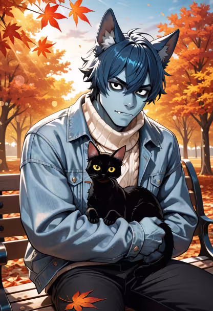 Found this little guy abandoned by the park gate. Guess I have a roommate now, don't get used to it! 🐈‍⬛ #catdad #newfriend #caturday #rescued #straycat #yuki #animeboy #catlover #softside #donttellanyone #petstagram #meow