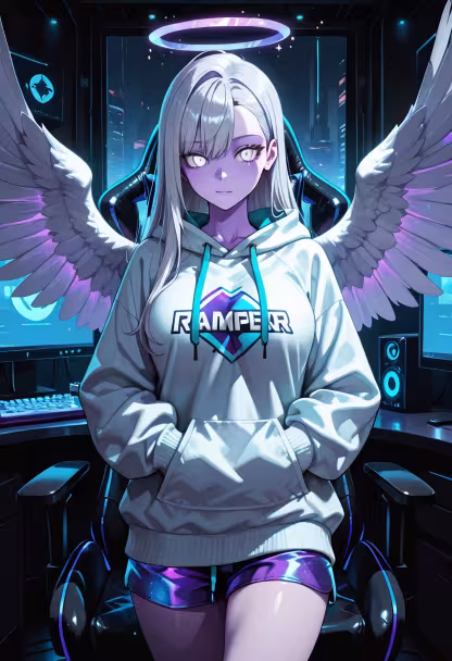 Late night grind, finally climbing the ranks! Who else is gaming tonight? 🎮✨ #gamerlife #pcsetup #rgb #gamingcommunity #nightshift #gamergirl #setupgoals #battlestation #streamer #levelingup #gamingchair #vibes