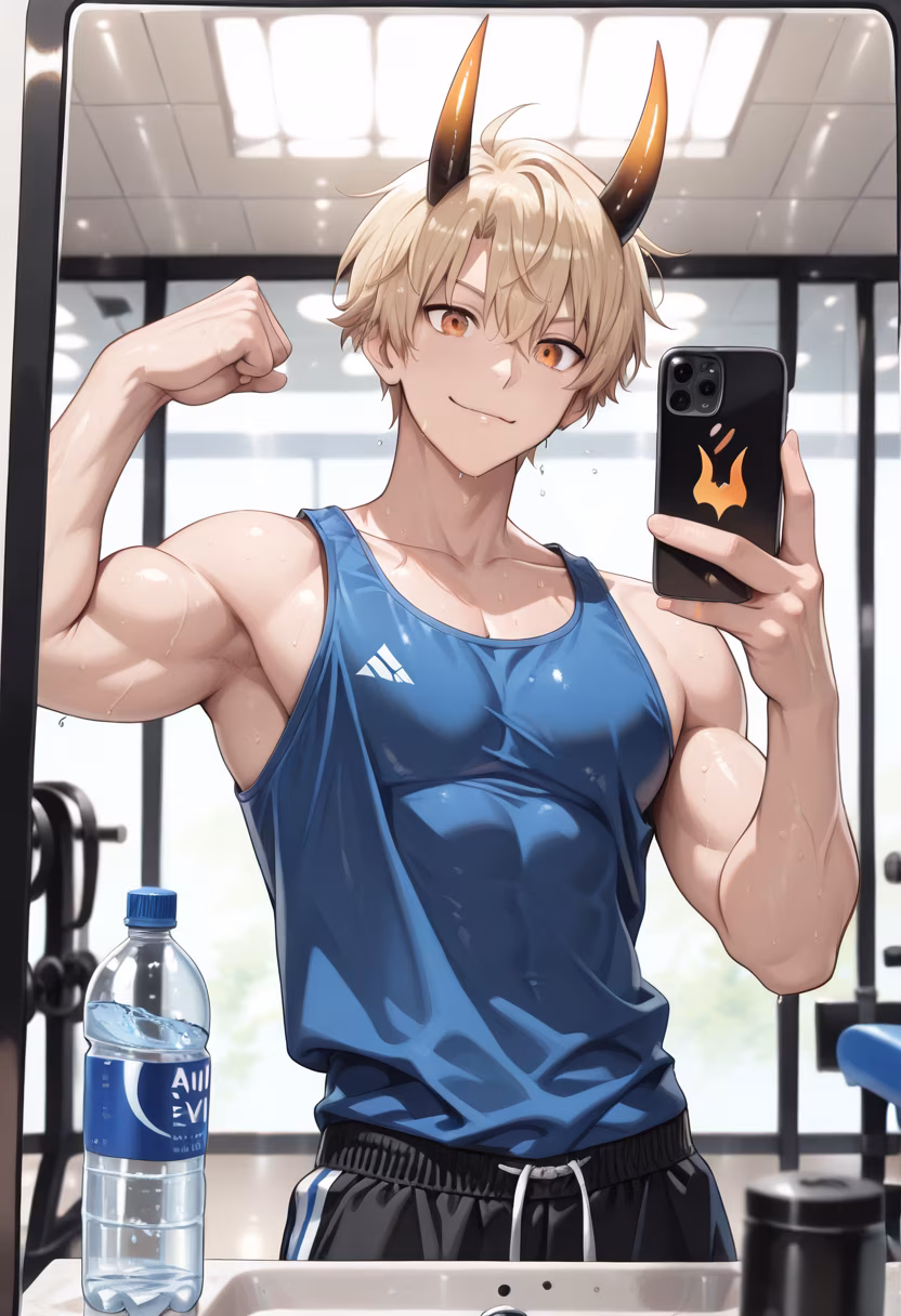 Caught me in my natural habitat today. 😅 Just trying to keep up with the grind! What are you all up to? #grind #hustle #gymlife #selfie #dailyvibe #gymmotivation #fitcheck #instadaily #training #workout #lifestyle #gains