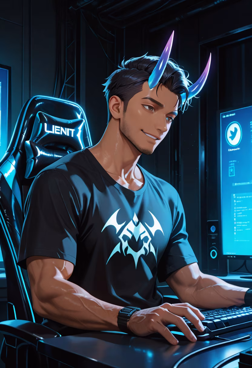 Finally got the new setup finished, who's hopping on for a match tonight? 🎮✨ #gaminglife #pcsetup #rgb #gamerguy #setupinspiration #tech #gamingstation #nightvibes #cozygaming #streamer #desksetup #warzone
