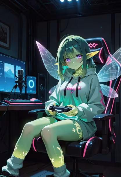 Finally finished my setup! Who wants to hop on and play some co-op tonight? 🎮✨ #gaminglife #pcsetup #rgb #gamergirl #cozygaming #setupinspiration #gamingchair #keyboardwarrior #twitchstreamer #gamingcommunity #nightvibes #deskgoals