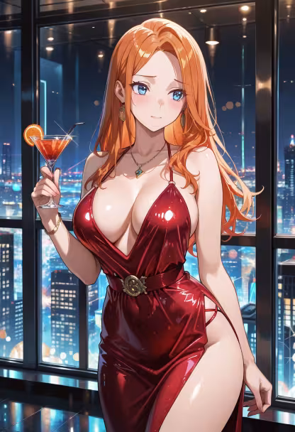 Finally letting loose tonight! 🍸 The city lights are just hitting different. Who else is out? #nightout #cityvibes #cocktails #ootd #nanami #nightlife #cheers #weekendvibes #shining #sparkle #girlsdance #mood