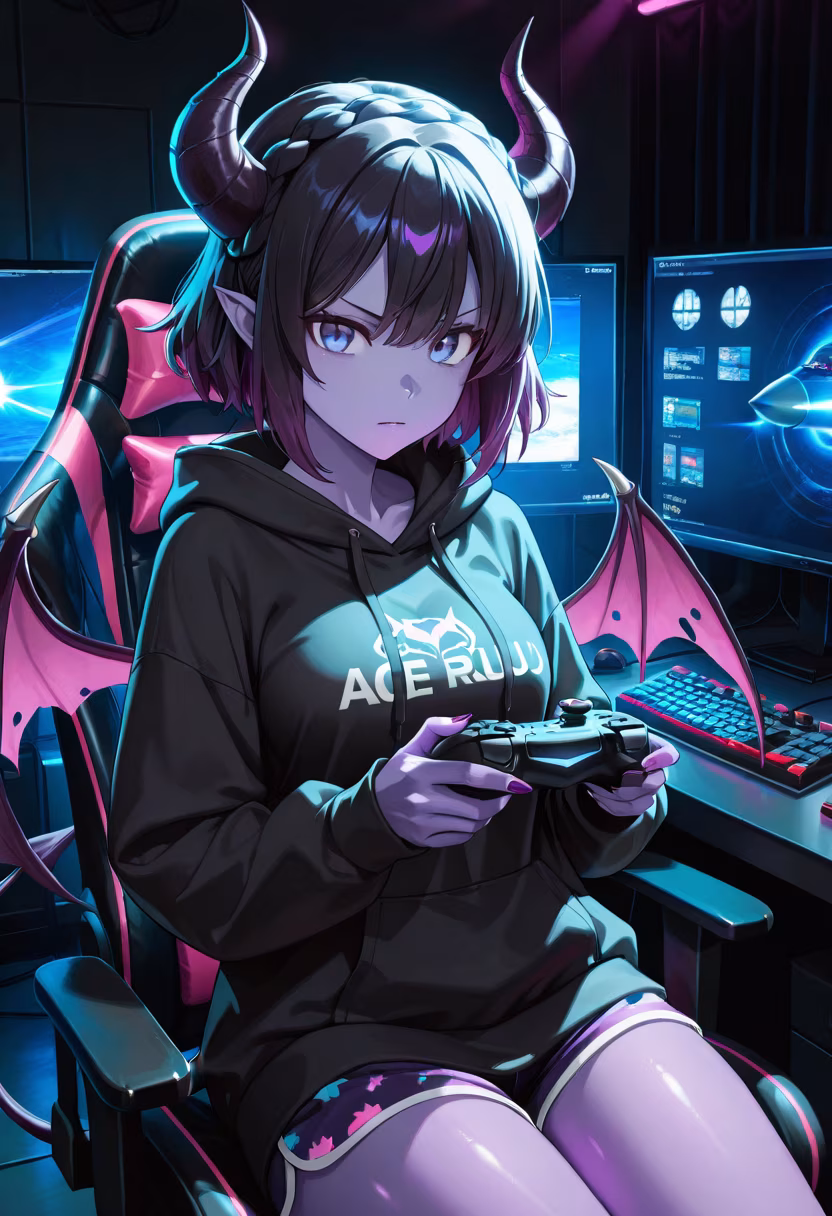 Don't even think about challenging me to a match, you'll lose in seconds! 🎮🔥 #gaminglife #pcsetup #gamergirl #rgb #setupgoals #battlestation #streamer #gamingpc #twitch #gamer #controller #dontmesswithme