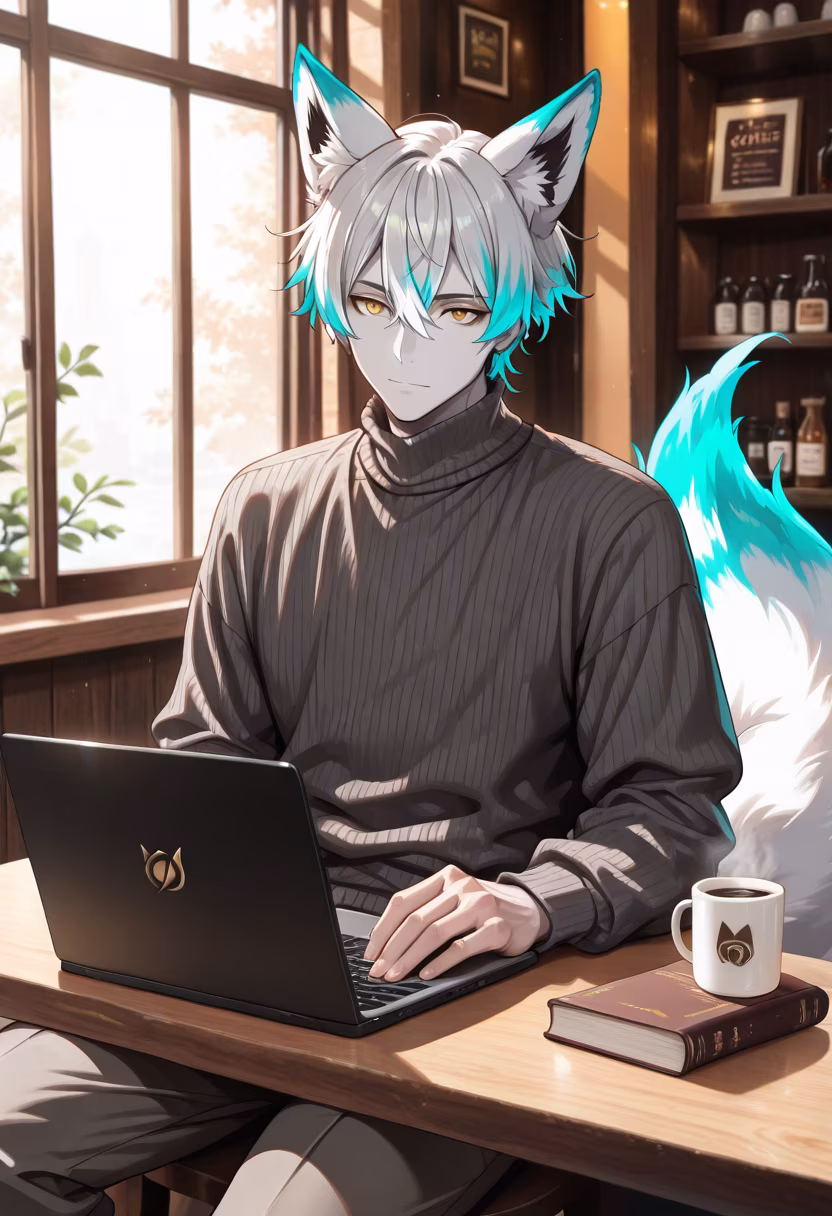 Don't get the wrong idea, I just needed a break from studying. 🙄 Coffee break at my favorite corner spot. #studymode #coffeeaddict #hayato #chillvibes #ootd #malefashion #citylife #dailygrind #afternoonvibes #relax #animeguy #aesthetic